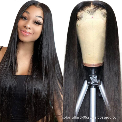 HD Transparent Lace Wigs 5*5 Lace Front Human Hair Wig Remy hair For Women Brazilian Straight Lace Frontal Wig